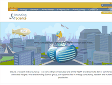 Tablet Screenshot of branding-science.com